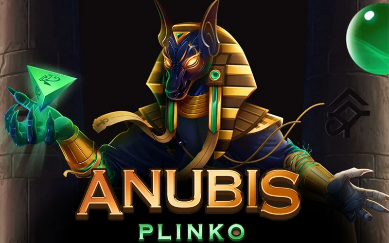 Anubis Plinko from 1Win Games is atmospheric and has an interesting design.