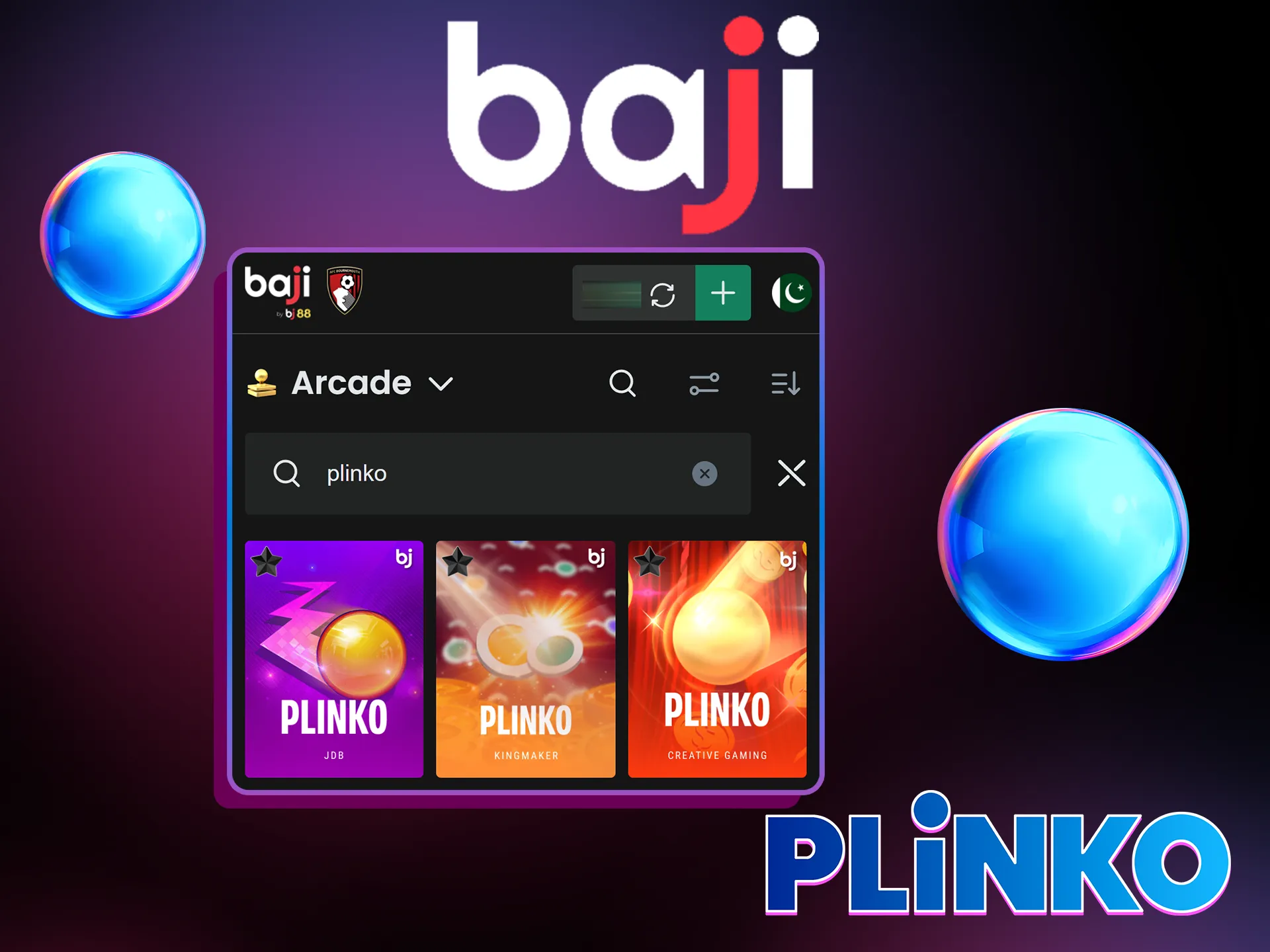 Baji Live is a licensed betting and casino platform offering a wide range of services, including crash games such as Plinko.