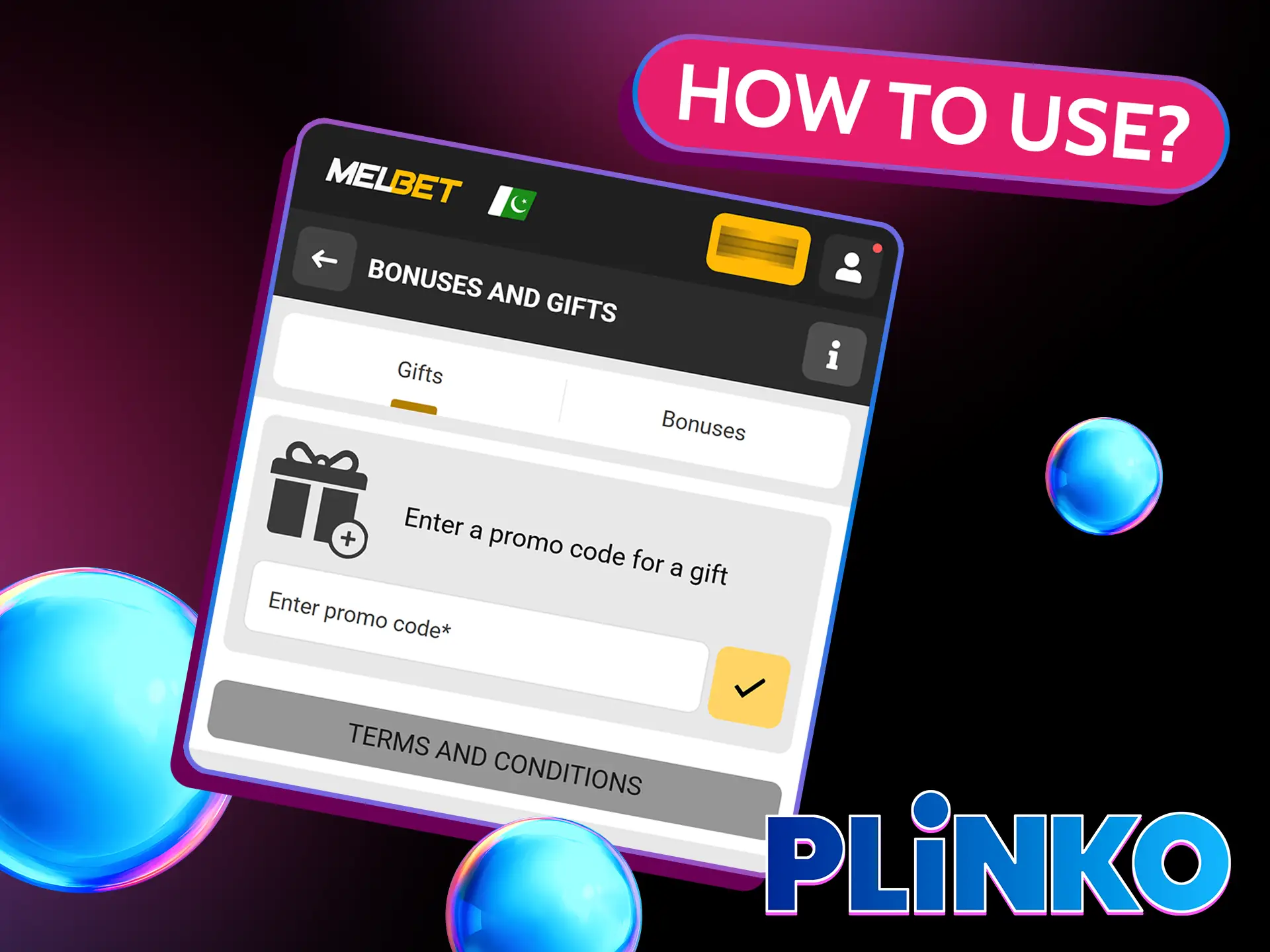Follow instructions to activate a Plinko bonus code on the platform of your chosen casino.