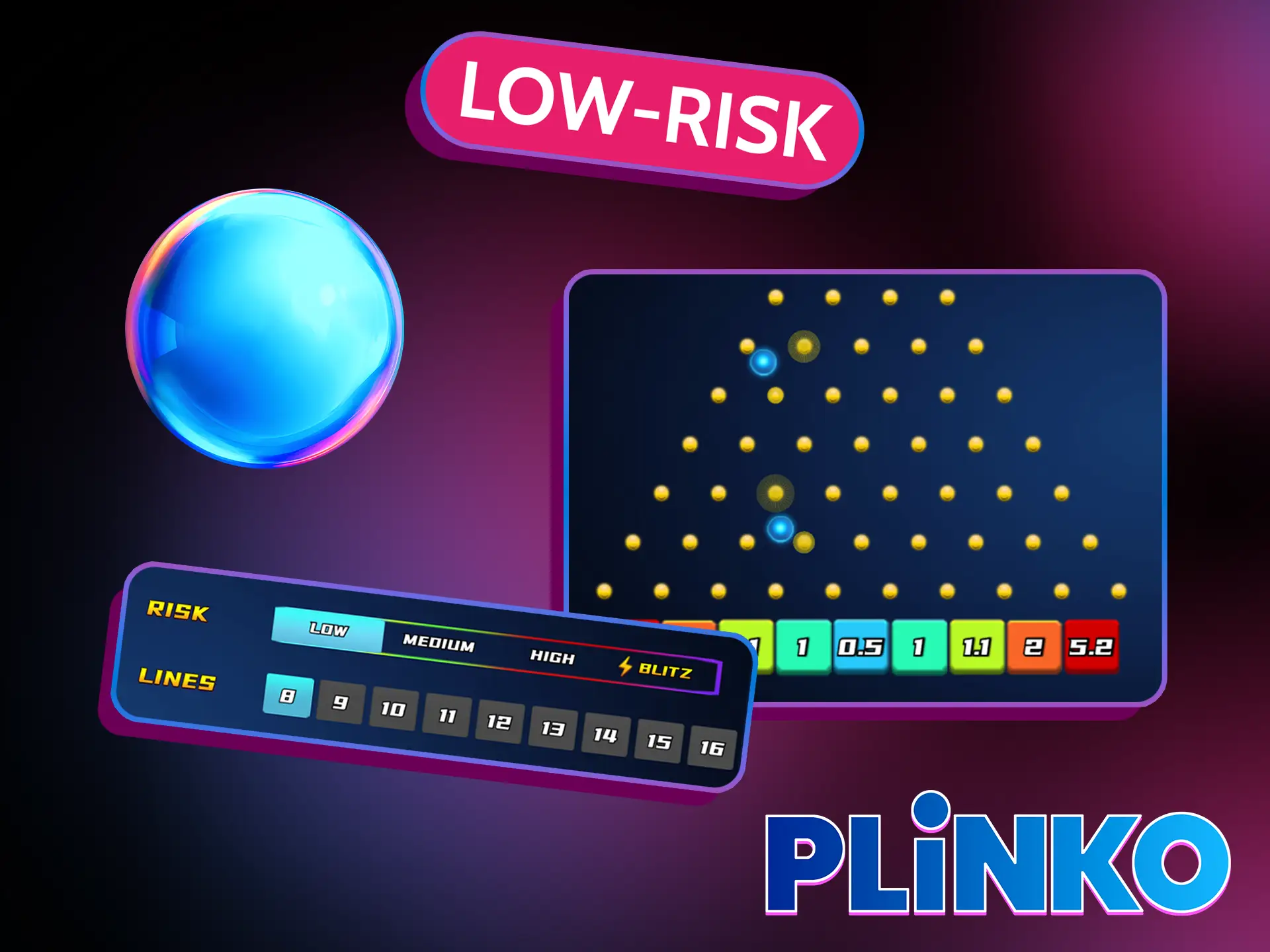 Low-Risk Plinko Strategy keeps your balance more stable.